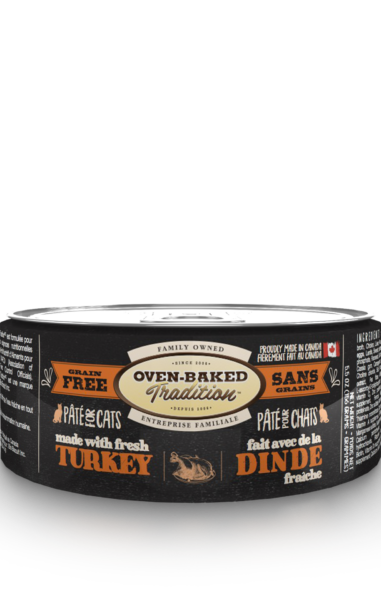 Oven-Baked Tradition - Grain Free Turkey Pate for Cats