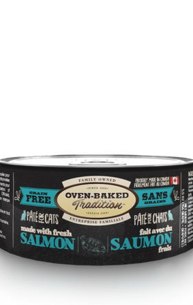 Oven-Baked Tradition - Grain Free Salmon Pate for Cats