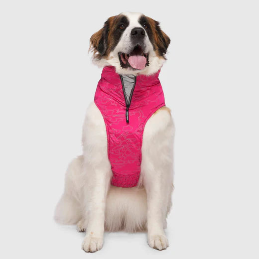 Canada Pooch - Expedition Coat 2.0 (Pink Reflective Camo) | Dog Jacket | ARMOR THE POOCH]