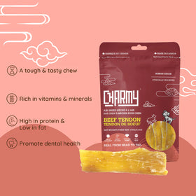 Charmy | Beef Tendon | Dog Treat