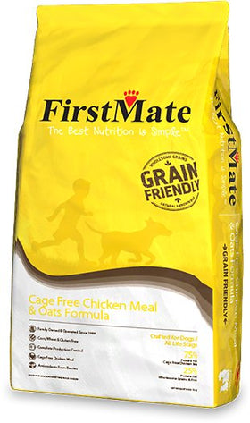 FirstMate - Grain Friendly - Cage Free Chicken Meal & Oats - ARMOR THE POOCH