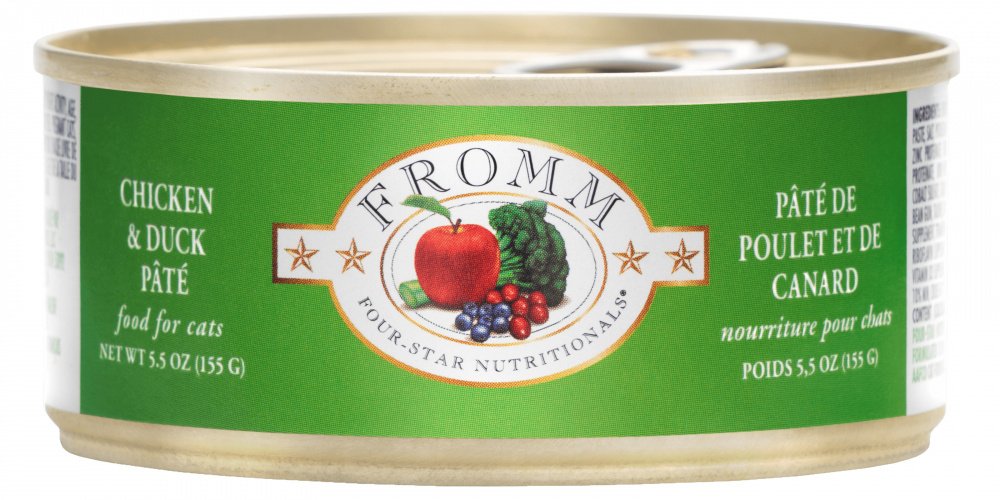 Fromm Cat Food Chicken Duck Pâté (Wet Cat Food) ARMOR THE POOCH