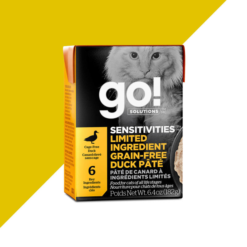 Go! SOLUTIONS - Limited Ingredient - Grain Free Duck Pate (Wet Cat Food)