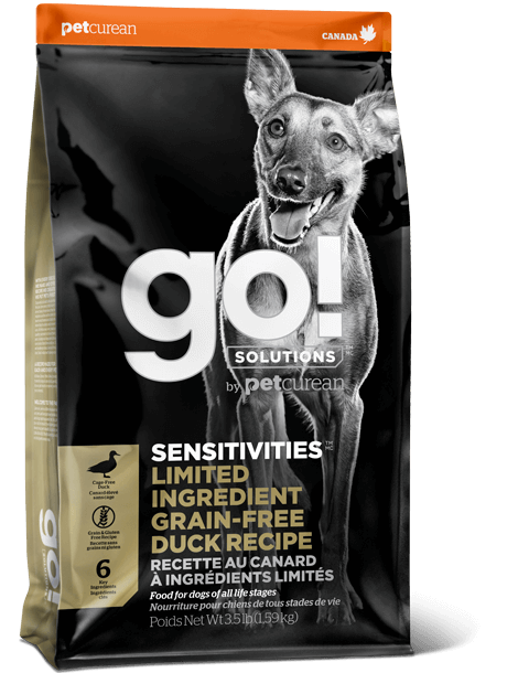 Go! SOLUTIONS - Sensitivities - Limited Ingredient Grain Free Duck Recipe (Dry Senior Dog Food)