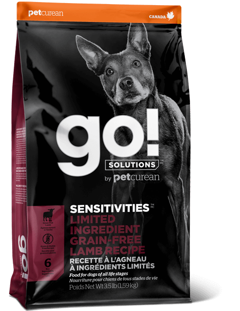 Go SOLUTIONS Sensitivities Limited Ingredient Grain Free Lamb Rec ARMOR THE POOCH