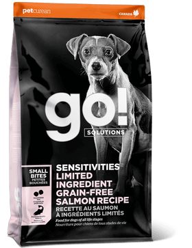 Go! SOLUTIONS - Sensitivities - Limited Ingredient Grain Free Small Bites Salmon Recipe (Dry Senior Dog Food)