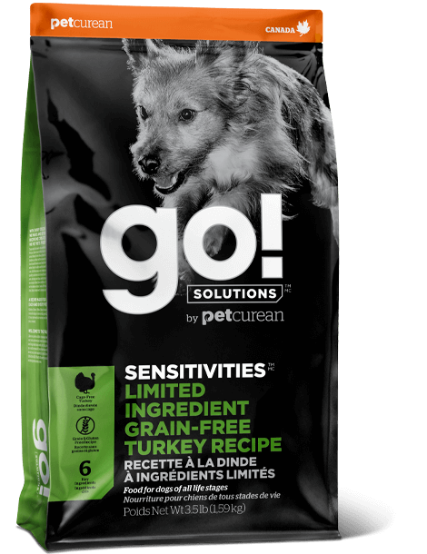 Go! SOLUTIONS - Sensitivities - Limited Ingredient Grain Free Turkey Recipe (Dry Dog Food)