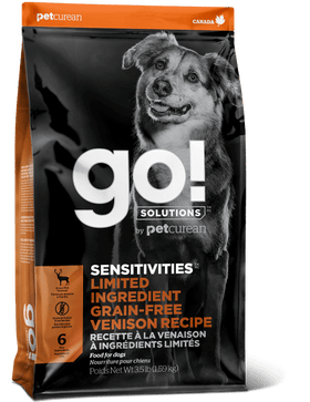 Go! SOLUTIONS - Sensitivities - Limited Ingredient Grain Free Venison Recipe (Dry Dog Food)