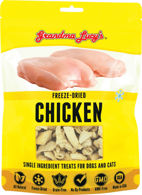 Grandma Lucy's Freeze-Dried Singles Chicken Dog & Cat Treats