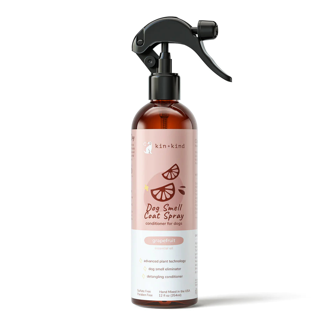 Kin Kind Grapefruit Coat Spray for Dog Smells