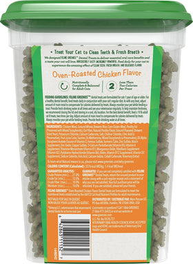 Greenies - Feline Greenies Dental Treats Oven Roasted Chicken Flavor
