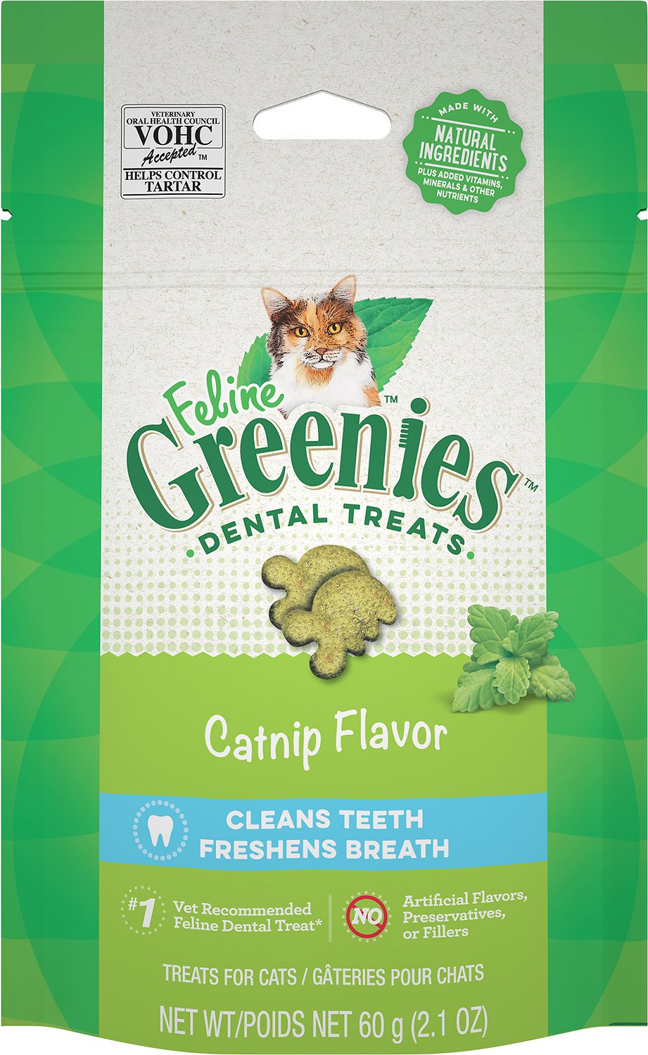 Greenies - Greenies Dental Treats Catnip Flavour (For Cats)