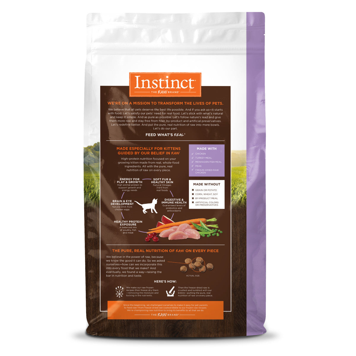 Instinct - Original Real Chicken Recipe For Kittens