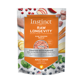 Instinct - Raw Longevity Frozen Bites Cage-Free Chicken Recipe - Frozen Product