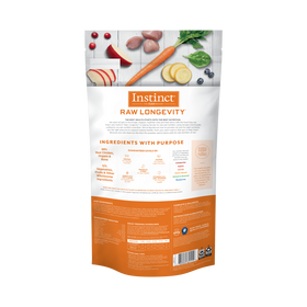 Instinct - Raw Longevity Frozen Patties Cage-Free Chicken Recipe - Caught Cod Recipe - Frozen Product