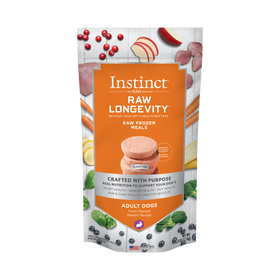 Instinct - Raw Longevity Frozen Patties Farm-Raised Rabbit Recipe - Frozen Product