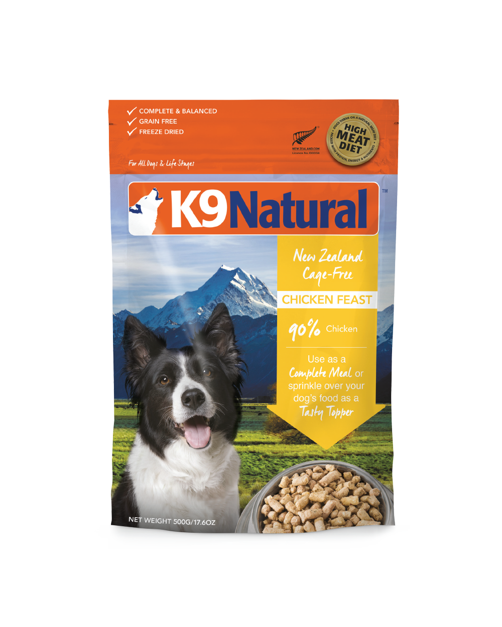 Natural freeze dried dog food best sale