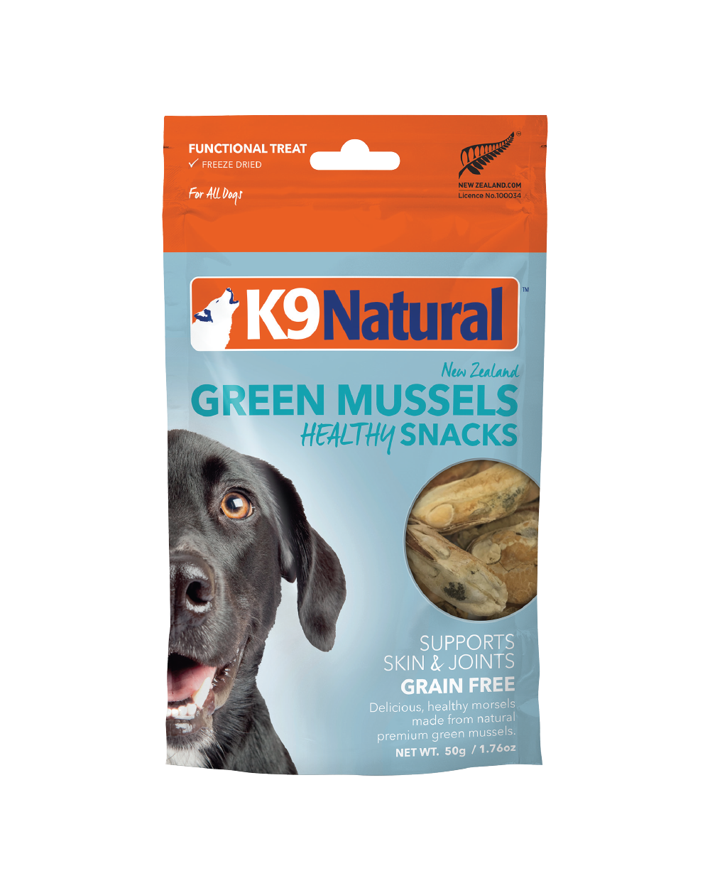 K9 Natural - Freeze-Dried Green Mussels Healthy Bites (Dog Treats) | ARMOR THE POOCH