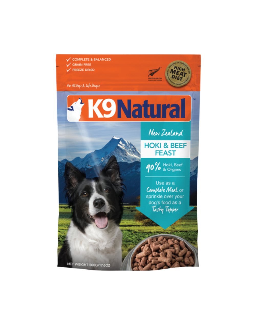 K9 Natural - Hoki & Beef Dog Food
