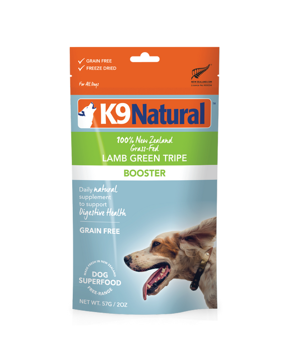 K9 Natural - Lamb Green Tripe Freeze-Dried Dog Food Booster - ARMOR THE POOCH