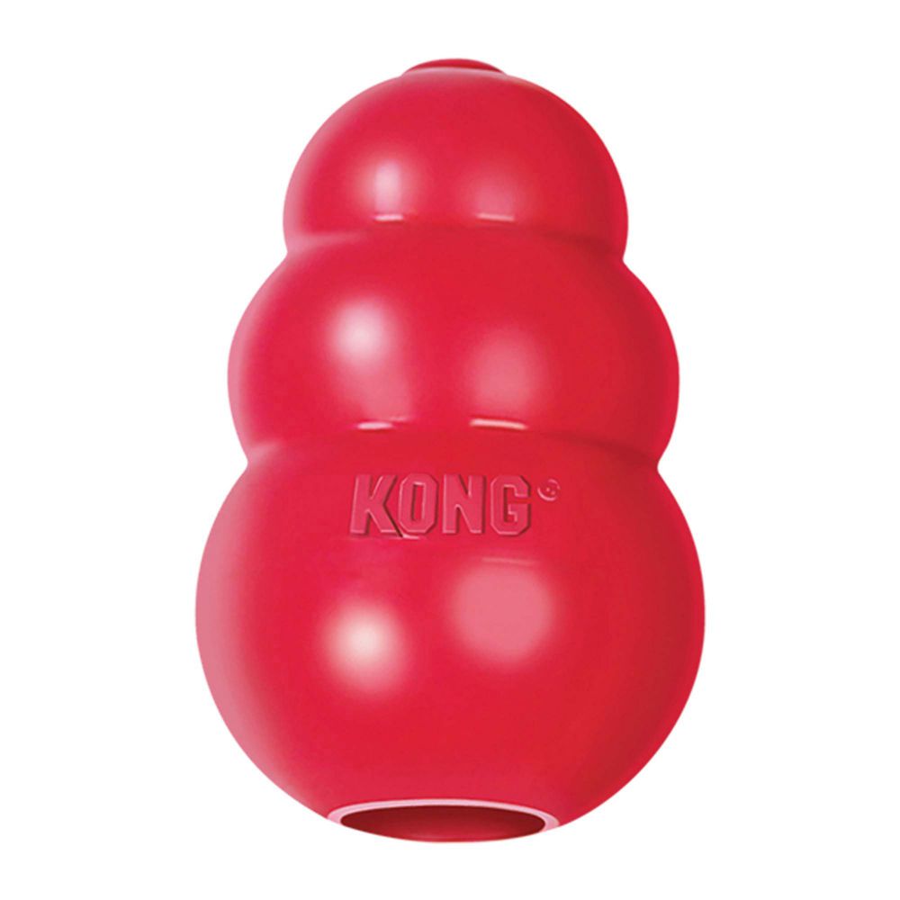 KONG Classic Dog Toy Red ARMOR THE POOCH