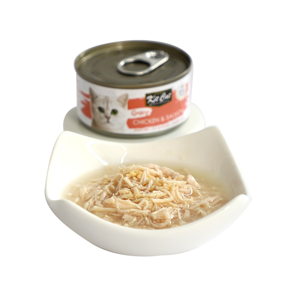Kit Cat - Gravy Chicken & Salmon (Wet Cat Food) | Cat Food Toronto