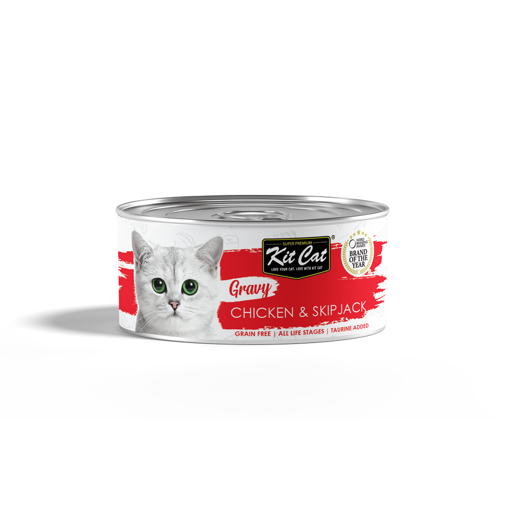 Kit Cat Wet Cat Food Gravy Classic Chicken ARMOR THE POOCH