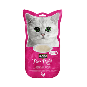 Kit Cat - Kit Cat Purr Puree Plus - Chicken & Cranberry Urinary Care (Cat Treat) | Wet Cat Treat