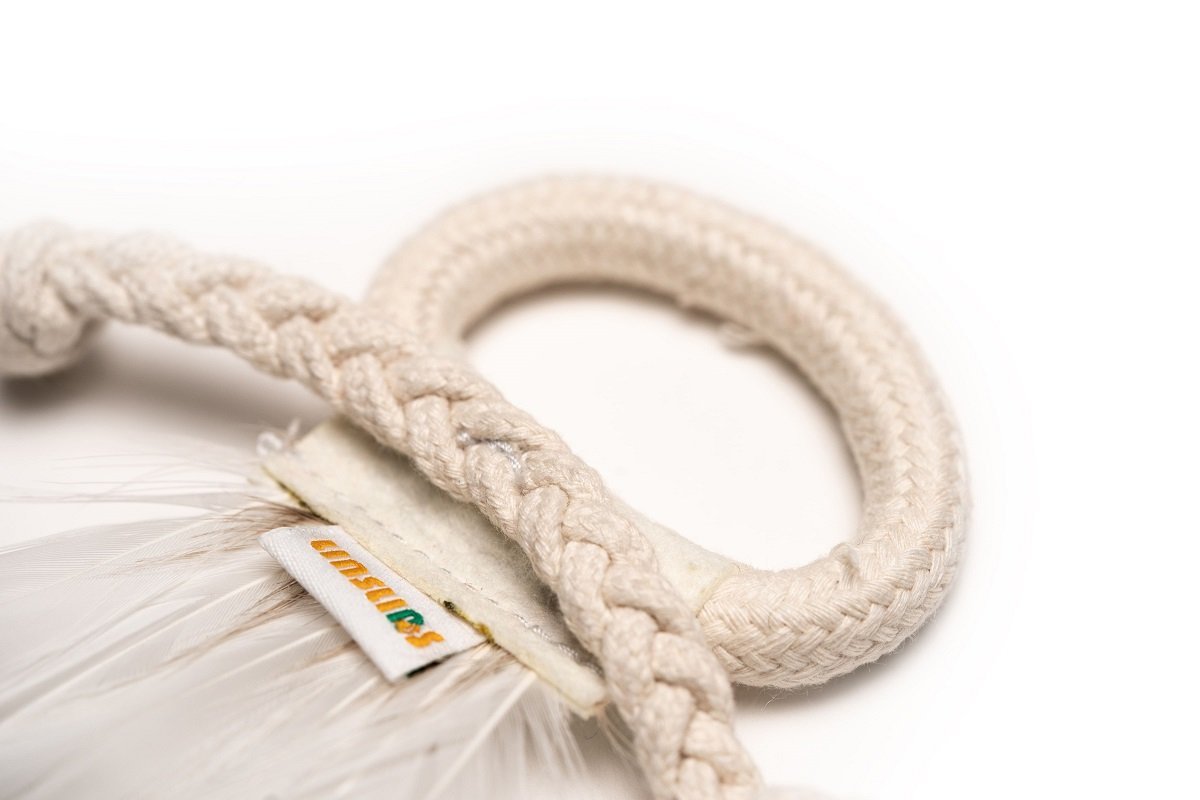 LINSLINS - Cotton Rope Feather Toy (For Cats)