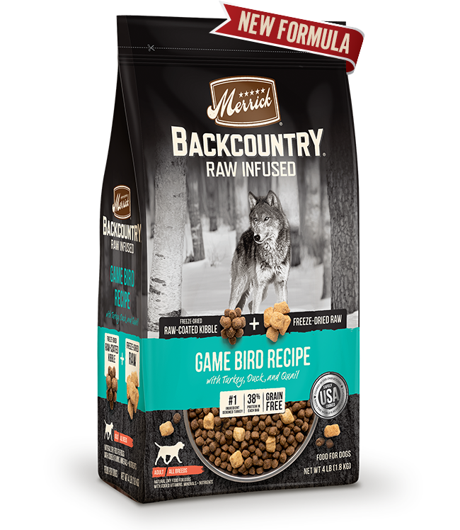 Merrick - Backcountry Raw Infused Game Bird Recipe (Grain Free Adult Dry Dog Food)