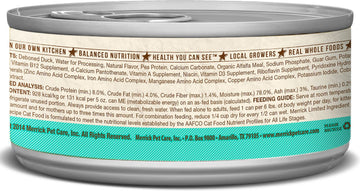 Merrick - Limited Ingredient Diet Real Duck Recipe Paté (Grain Free Adult Wet Cat Food)