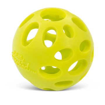 Messy Mutts | Totally Pooched | Huff'n Puff Ball 3.1" | Dog Toy