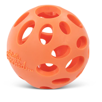 Messy Mutts | Totally Pooched | Huff'n Puff Ball 3.1" | Dog Toy