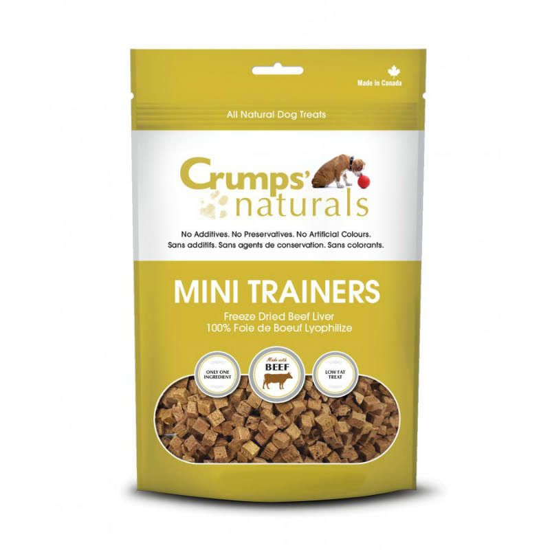 Crumps' Naturals - Mini Trainers Freeze Dried Beef Liver Treat - ARMOR THE POOCH