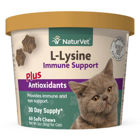 NaturVet - L-Lysine Immune Support (For Cats)