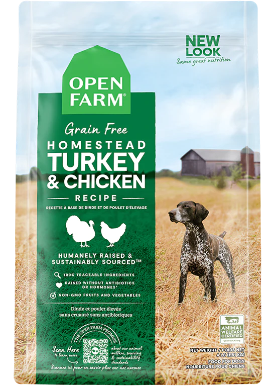 Open Farm | Homestead Turkey & Chicken | Dry Dog Food Near Me Markham | ARMOR THE POOCH