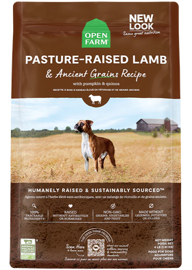 Open Farm | Pasture Raised Lamb & Ancient Grains | Dry Dog Food Near Me Toronto | ARMOR THE POOCH