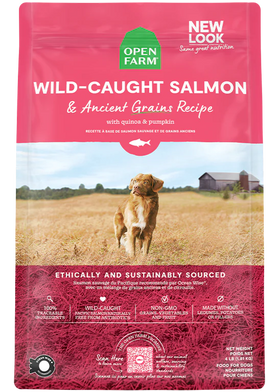 Open Farm | Wild Caught Salmon & Ancient Grains | Dry Dog Food Near Me Markham | ARMOR THE POOCH