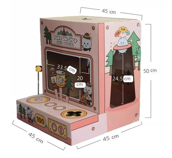 POM POM SHOP - Cat Scratcher - Forest Video Arcade