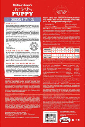 Stella & Chewy's - Perfectly Puppy Chicken & Salmon Dinner Patties Freeze-Dried Raw Dog Food (Puppy) - ARMOR THE POOCH