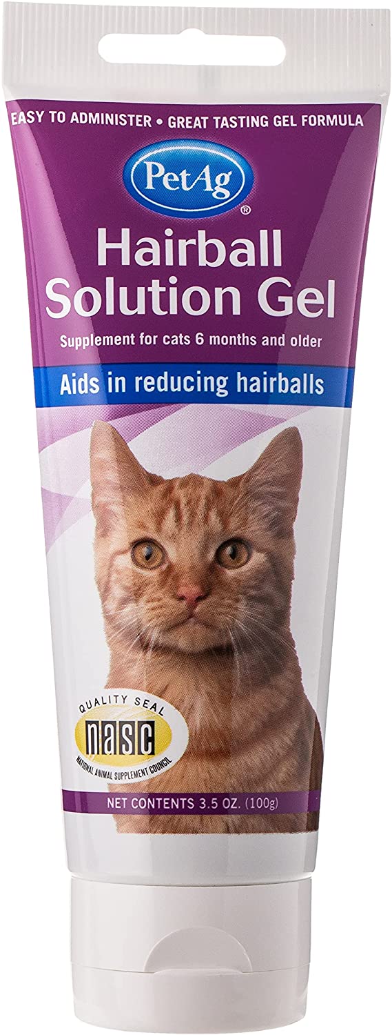PetAg Hairball Solution Gel Supplement For Cats ARMOR THE POOCH