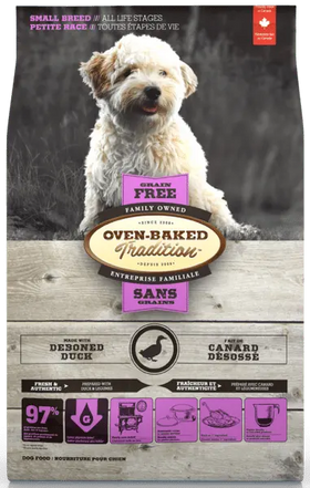 Oven-Baked Tradition - Grain-Free Food For Small Breed Dogs Of All Life Stages - Duck