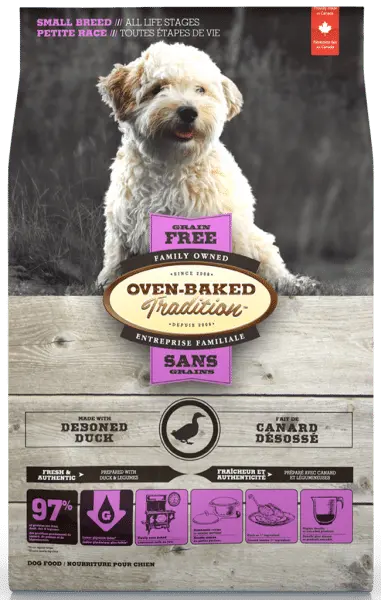 Oven-Baked Tradition - Grain-Free Food For Small Breed Dogs Of All Life Stages - Duck