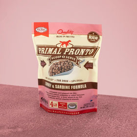 Primal - Raw Turkey & Sardine Pronto - Frozen Product