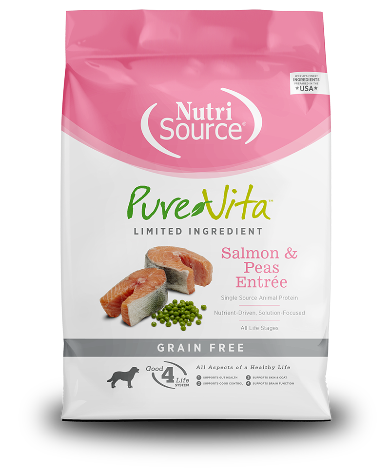 PureVita - Grain Free Salmon & Peas Entrée (Dry Dog Food)