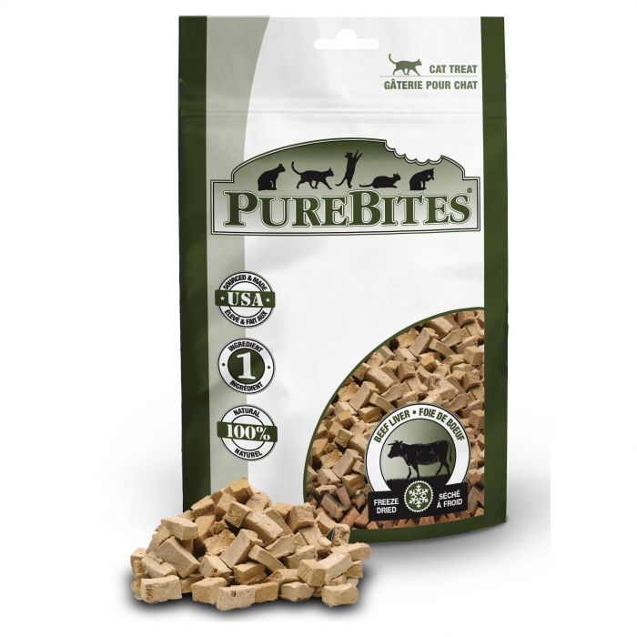 PureBites Freeze Dried Beef Liver Cat Treats