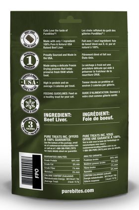 Purebites - Beef Liver Freeze Dried Cat Treats