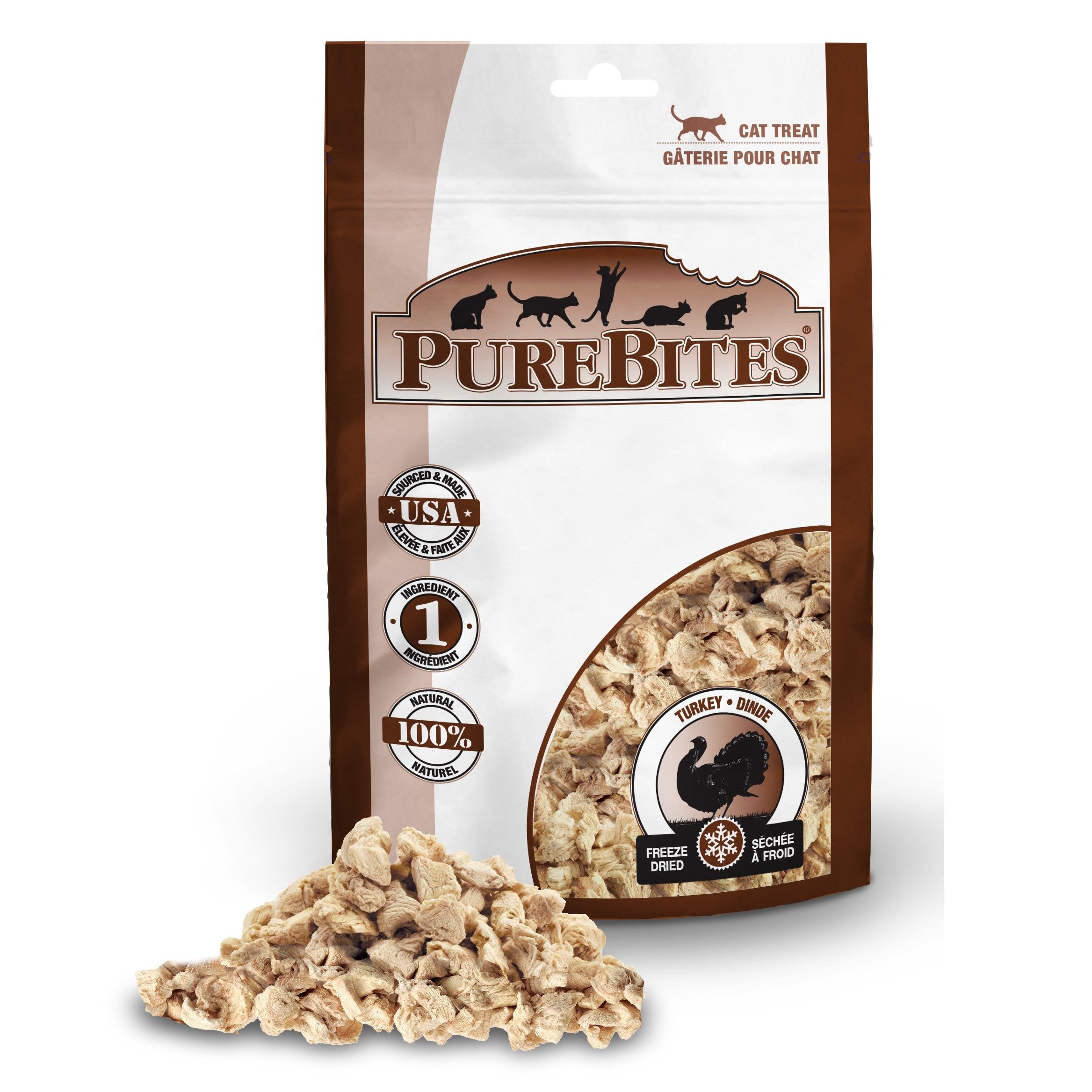 Purebites - Turkey Freeze Dried Cat Treats