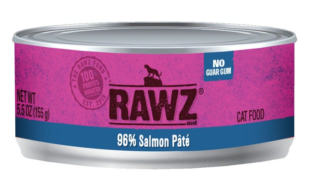 RAWZ - 96% Salmon Pate (Wet Cat Food) - cat food