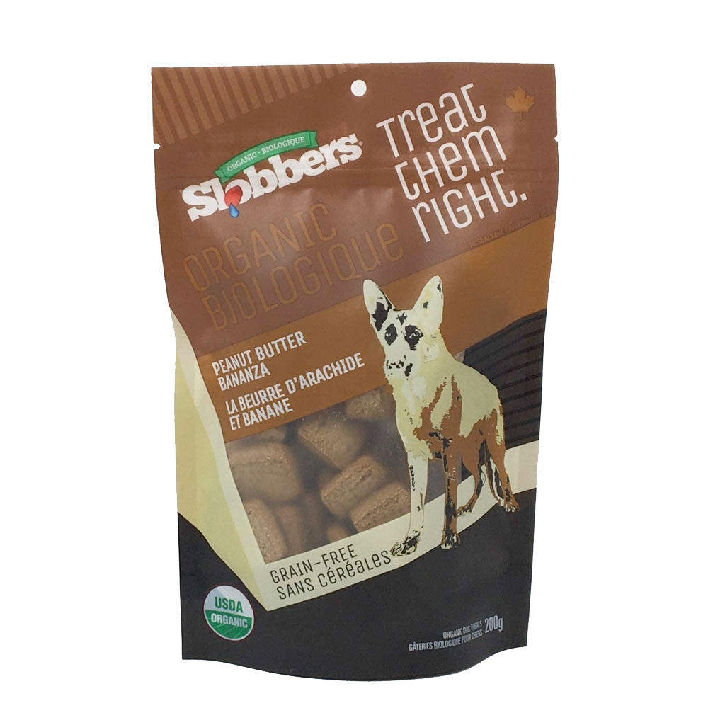 Slobbers - Peanut Butter Bananza (Dog Treats)